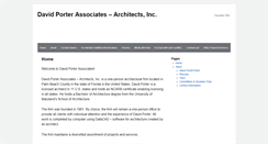Desktop Screenshot of porterarchitects.com