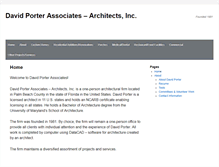 Tablet Screenshot of porterarchitects.com